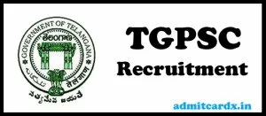 TGPSC Recruitment 2016