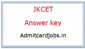 JKCET Answer Key 2017